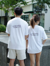 Load image into Gallery viewer, CLASSIC PENB UNISEX OVERSIZED TEE - WHITE
