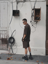 Load image into Gallery viewer, VINTAGE WAFFLE SHORTS - DARK CHO
