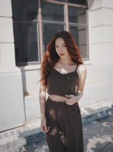 Load image into Gallery viewer, VINTAGE WAFFLE SINGLETS - DARK CHO

