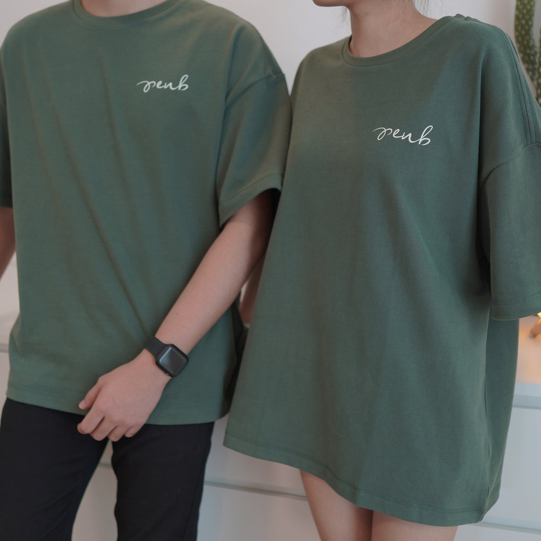 Classic Unisex Oversize Tee - Green