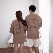 Load image into Gallery viewer, DAILY REMINDER UNISEX OVERSIZE TEE - COFFEE
