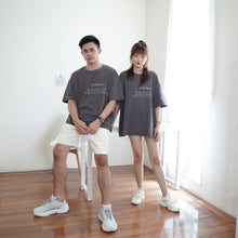 Load image into Gallery viewer, DAILY REMINDER UNISEX OVERSIZE TEE - DIRT DARK GREY
