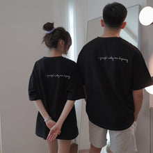 Load image into Gallery viewer, Classic Unisex Oversize Tee - Black
