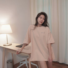 Load image into Gallery viewer, Classic Unisex Oversize Tee - Beige
