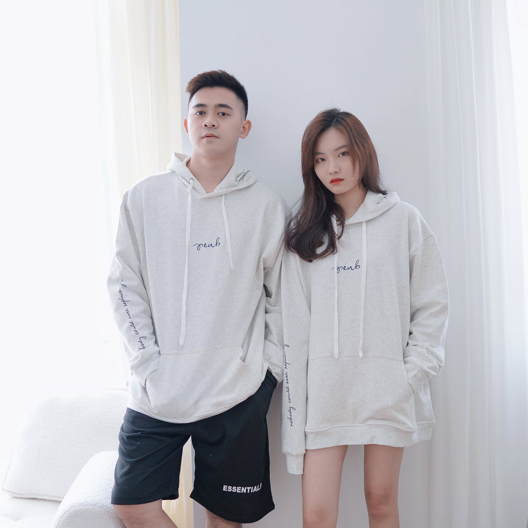 IRREPLACEABLE UNISEX HOODIE - GREY