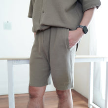 Load image into Gallery viewer, PENB MEN’S WAFFLE SHORTS - OLIVE
